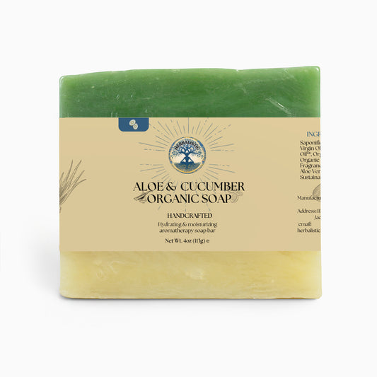 Organic Aloe & Cucumber Soap