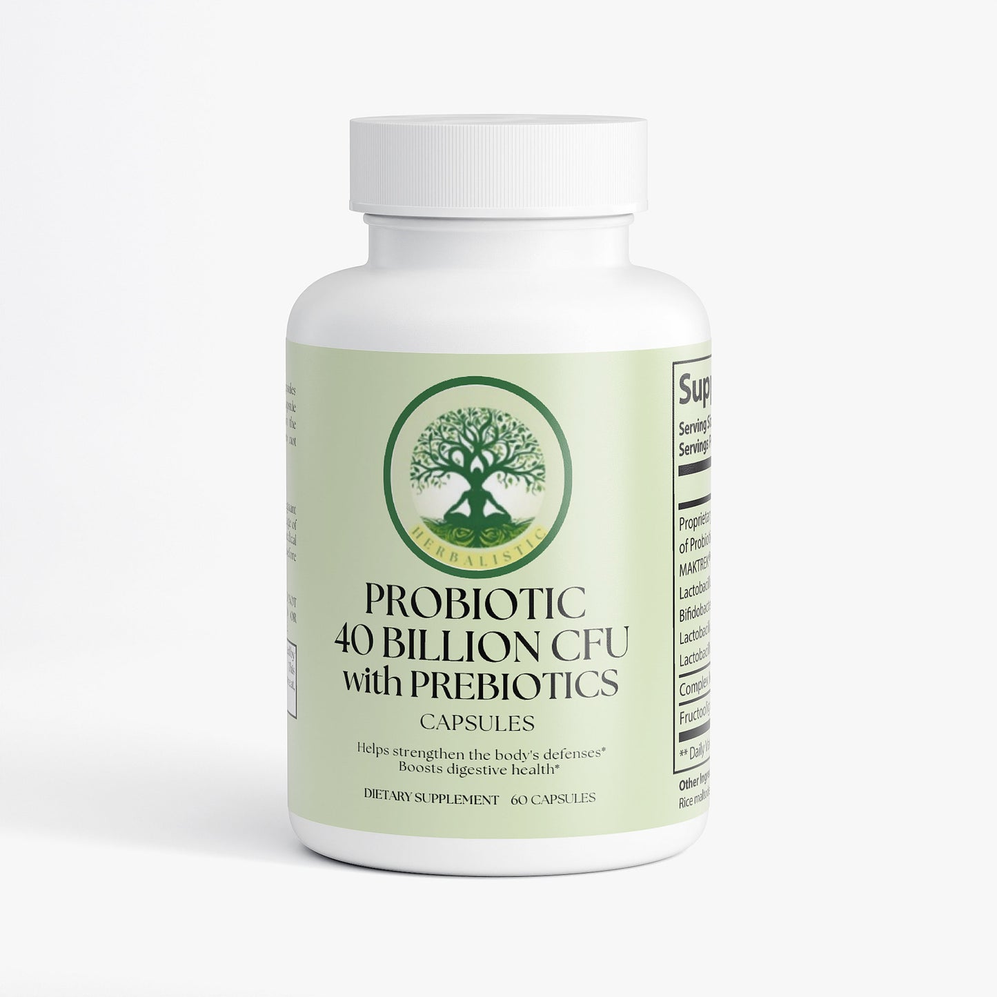Probiotic 40 Billion CFU with Prebiotics
