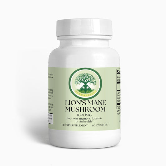Organic Lion's Mane Mushroom Supplement